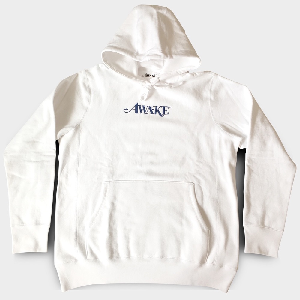 NWT AWAKE NY HOODIE WHITE